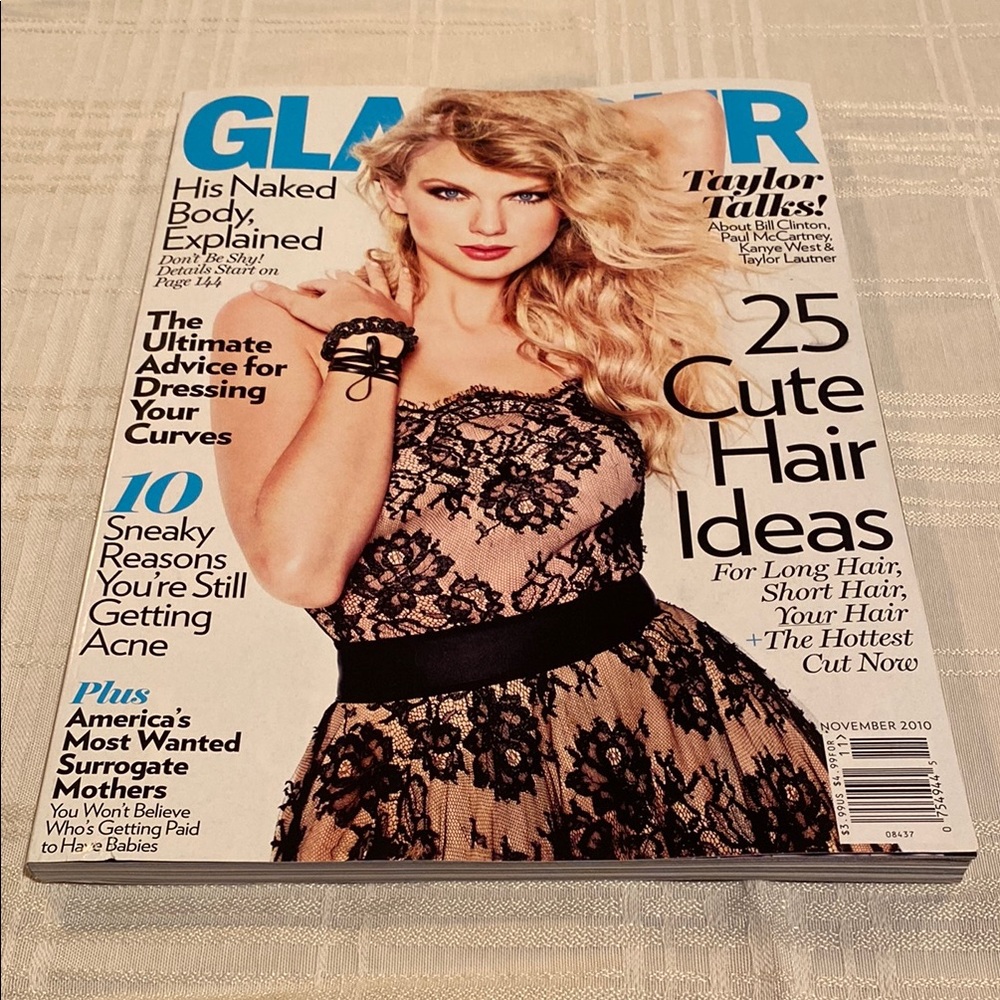 Taylor Swift, Glamour Magazine, November 2010